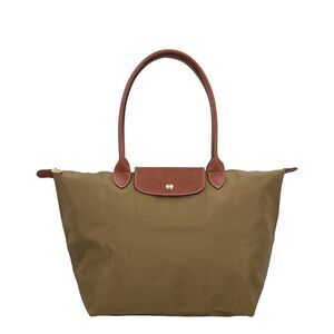 Longchamp Le Pliage Original Large Long Handle Tote, Green